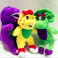 Little Yellow Yellow Flower Barney and Friends Soft Plush Toy with Music Player Dinosaur Toy for Boys and Girls