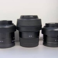 Sigma E-Mount APS-C Lens: 30mm F1.4 & 60mm F2.8 & 19mm F2.8