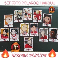 Anime photo set/manga haikyuu nekoma version