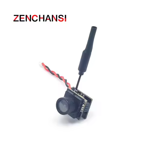 MINI 5.8G FPV 48CH 25mW Transmitter VTX-CAM with 600TVL 120 degree AIO Camera for RC Drone Parts