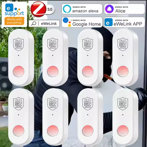 EWeLink Zigbee Human Motion Detector PIR Infrared Sensor Smart Home Security Alarm APP Remote Contro