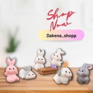 Miniature Ornament MULTI MOTIF RABBIT/ RABBIT/RABBIT MOTIF 8 MULTI Meaning MOTIF