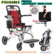 wheelchair foldable lightweight pushchair elderly patient wheelchair