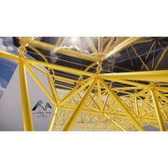 Rhino grasshopper One-Click Generate Space Grid Plug-In, According to Space Curved Generate Grid Fra