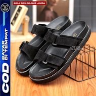 Dhaka Men's Casual Sandals Black Classic Footbed Cool Men's Sandals Original