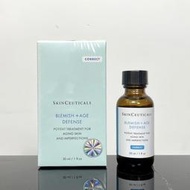 SkinCeuticals 美版 杜克修麗可果酸精華 Blemish+Age Defense 多重酸甦活煥膚精華 30m