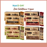 [Nutri D Day] Cafe Bbene Diet Coffee 30T  Coffee Mix ㅣ Espresso ㅣ Americano ㅣ Hazelnut