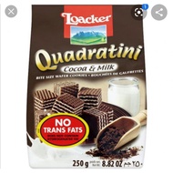 Loacker Wafer Cube Cocoa & Milk 250g