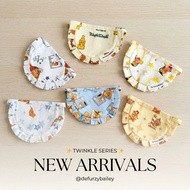 [Custom Name] Pet Bandana Bib - Twinkle II Collection | Personalized Embroidery U-Shape Dog Cat Scar