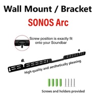 Sonos Arc Sonos Beam Sonos Playbar Wall Mount Wall Bracket Aluminum Alloy Bracket Sound Bar Black