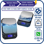 Cân nhà bếp điện tử chống nước 5kg/0.1g - 10kg/1g WH-B28 (có kèm cáp sạc) sạc USB