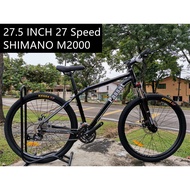 SHIMANO ALTUS 27 Speed 27.5 Inch Mountain bike MTB Double Wall Disc Brake Lockable Air Fork
