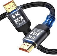 8K HDMI Cable/HDMI2.1 Cable/高清數據線60hz電視4k電腦連接線(0.5m,1m,1.5m,2m,3m,5m)