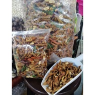 SNEK/Snack IKAN BILIS GORENG TOMYAM flavor dari Padang Besar [290G, 500G & 1KG] BOLEH TERUS DIMAKAN 