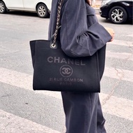 「M.Y精品」Chanel 小香 沙灘包  購物 TOTE 送禮可🎁 晶片款