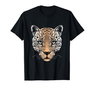 Fierce Jaguar Head,Panther Wildlife Animal art T-Shirt