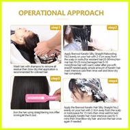 ﹊ ✸ ▲ BREMOD Rebonding silky straight Rebong set 1&2 (800ml*2)