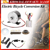E-Bike 250W 24V Brushed Motor Kit DIY 22" - 28" Electric Bike Kit Electric Bicycle Conversion High S