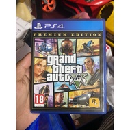 GTA V Gta 5 ( Premium Edition ) Ps4 Physical Cd Games Used Disc