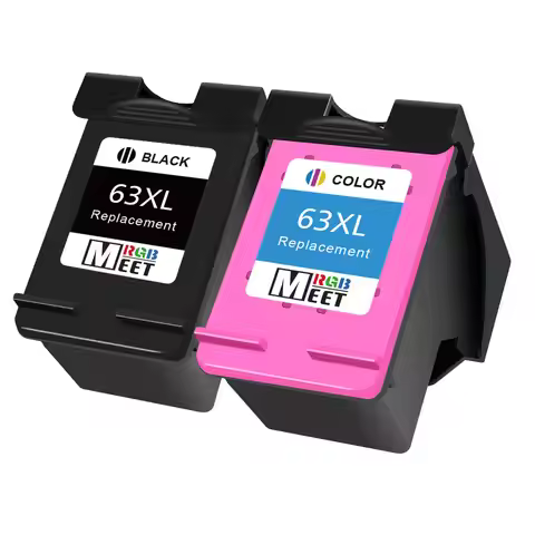 63XL Replacement For HP63 HP 63 XL Ink Cartridge Compatible Deskjet 1110 1111 1112 2130 2131 2132 21