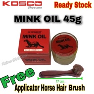 Mink Oil Preserving and Waterproofing Smooth Leather Craft Boots Shoes Tool Mink Oil for Leather