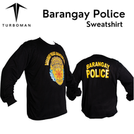 G2G | Barangay Police Sweatshirt Men and Women Shoulder and Elbow Padded Barangay Police Uniform