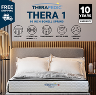 Therapedic USA Made by Mylatex "Thera One" Hybrid Mattress Spring with Foam + Coconut Fibre - Single