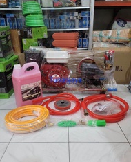 Steam Bensin cuci motor mobil usaha siap pakai+2rol selang+2Stik siap pakai