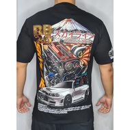 RB26 SKYLINE CAR T-SHIRTS / CAR MOTIF T-SHIRTS / MEN'S T-SHIRTS