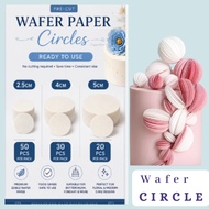 Wafer Paper Circles, Edible Wafer Paper Round, Wafer rose petal, Wafer Balls Cake Decorations, 圆形糯米纸