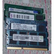 RAM LAPTOP DDR3 4GB TEAM Elite Vgen Elpida RAMAXXELPC 10600 12800