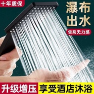 shower head holder bodyluv Pressurized Shower Head Household Water Heater Pressurized Shower Shower Head Bath Heater suit Hose Bathroom