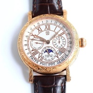 1: 1 High-Quality Original Standard Real Shot Complex Function Series-Pure Hand-Carved Wristwatch-Am