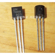 [-] In-Line Triode Transistor 2N7000 7000 TO-92 Low Power 7000 TO-92 0.3 A 60V