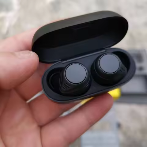 95new used For Jabra Elite 75t Active Noise Cancelling In-ear Sports TWS Earbuds App-supported Wirel