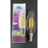 E14 Candelabra LED Light Bulbs 4 Watt Equivalent Warm YELLOW Candle Bulbs