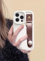 1 Pieza Linda Funda De Teléfono Con Perlas Y Soporte Para Iphone 15 Pro Max, Funda Para Teléfono Redmi A1/a2, Funda De Parachoques A Prueba De Golpes Para Galaxy A14, Funda Suave Para Iphone 13, Adorable Funda De Protección Elevada Para Lente Para Galaxy A54 / Galaxy A34, Funda Para Oppo Con Protección Contra Golpes Para Oppo A54 / Oppo A17, Bonita Funda Para Oppo Reno 6 Lite.