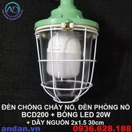 Đèn chống cháy nổ tròn E27 Đèn phòng nổ BCD200 BCD250 bóng LED 20W 30W 50W