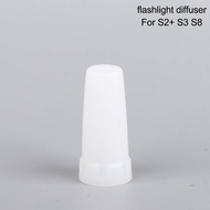 KAM Max inner diameter 24.5mm flashlight diffuser (white) for Convoy S2 S3 S4 S5 S6 S7 S8 flashlight