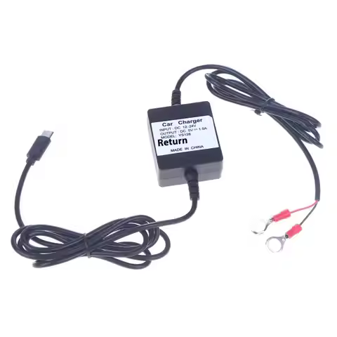 1/2/3PCS GPS Tracker Charger Type C For TK905 TK915 TK905B Car Battery Charger Car Charger For TK102