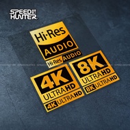 [S-Class Craft] High Resolution Sound Quality Hi-Res Image Quality 4K 8K HIFI Sticker Power Amplifie