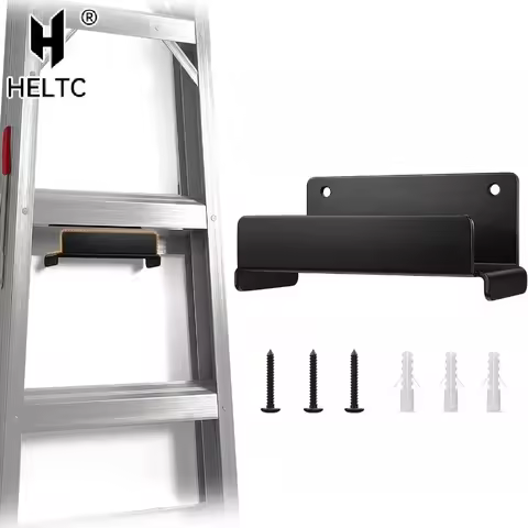 Heavy Duty Lader Holder 1pc Ladder Rack Hanger Ladder Hanger Garage Organizer Wall Mount Storage Hoo