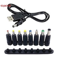 [tishita] DC Adapter Power Converter 5.5 x 2.1mm Female Base Universal Jack Adapter