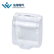 Transparent Switch Socket Water Proof Cover for Switch Kitchen Bathroom86Type Panel Waterproof Box Toilet Socket Switch