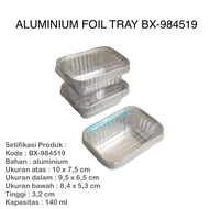 Aluminum foil Tray cup BX 984519 With lid Aluminum foil tray cup BX/ 984519 140ml