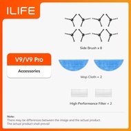 ILIFE V9/V9 PRO กล่องอุปกรณ์เสริมเครื่องดูดฝุ่นหุ่นยนต์
