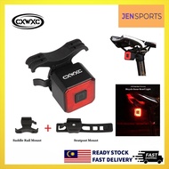 JEN SPORTS [CXWXC] Smart Sensor Bicycle Brake Lights MTB Road Bike Braking Light USB Charger Tail Li