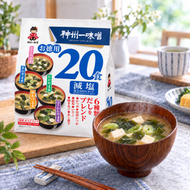 神州一味噌｜日本 減鹽即沖味噌湯 5款配料｜20食 此日期前最佳：2027年02月17日