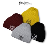 Children's Beanie READY Embroidery BUTTERFLY MOTIF Cute Baby Beanie Hat Baby Beanie Boy Girl Cool