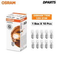 Osram Bulb 7506 12V BA15s 21W x ( 10 Pcs ) 1141Reverse Light